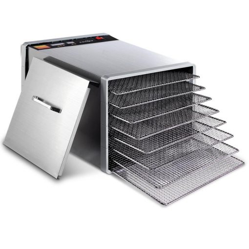 5 Star Chef Stainless Steel Food Dehydrator with 8 Trays
