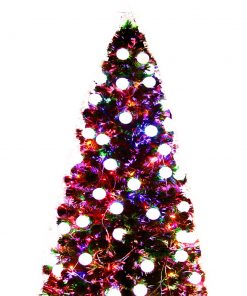 Jingle Jollys 1.8M 6FT LED Christmas Tree Xmas Optic Fiber Multi Colour Lights