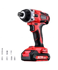GIANTZ Impact Driver Cordless 20V Lithium Battery Electric Screwdriver Hex Tool