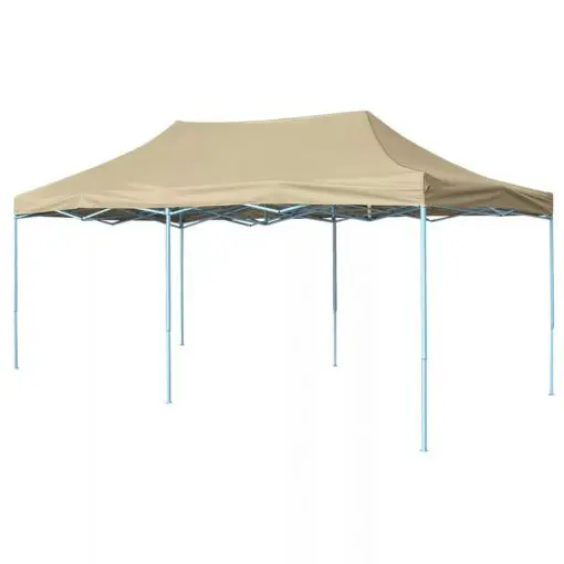 vidaXL Foldable Tent Pop-Up 3×6 m Cream White