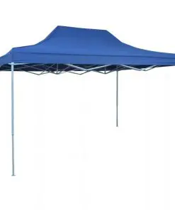 vidaXL Foldable Tent Pop-Up 3×4.5 m Blue