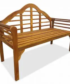 vidaXL Garden Bench 135 cm Solid Acacia Wood