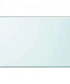 vidaXL Table Top Tempered Glass Rectangular 1000×620 mm