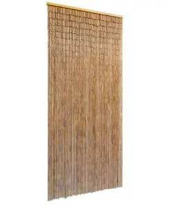 vidaXL Door Curtain Bamboo 90×200 cm