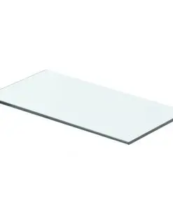 vidaXL Shelf Panel Glass Clear 40×15 cm
