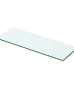 vidaXL Shelf Panel Glass Clear 50×12 cm