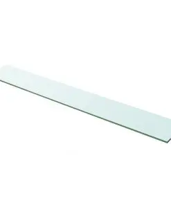 vidaXL Shelf Panel Glass Clear 100×15 cm