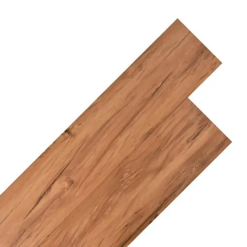 vidaXL PVC Flooring Planks 5.26 m² 2 mm Elm Nature