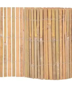 vidaXL Bamboo Fence 1000×30 cm