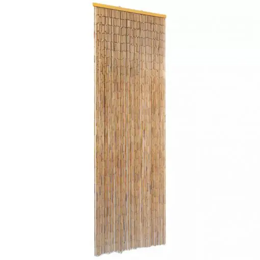 vidaXL Insect Door Curtain Bamboo 56×185 cm