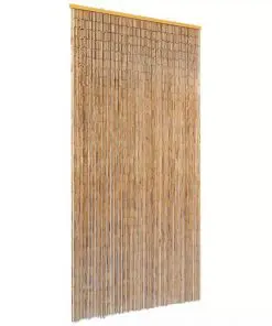 vidaXL Insect Door Curtain Bamboo 90×220 cm