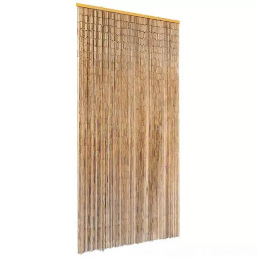 vidaXL Insect Door Curtain Bamboo 90×220 cm