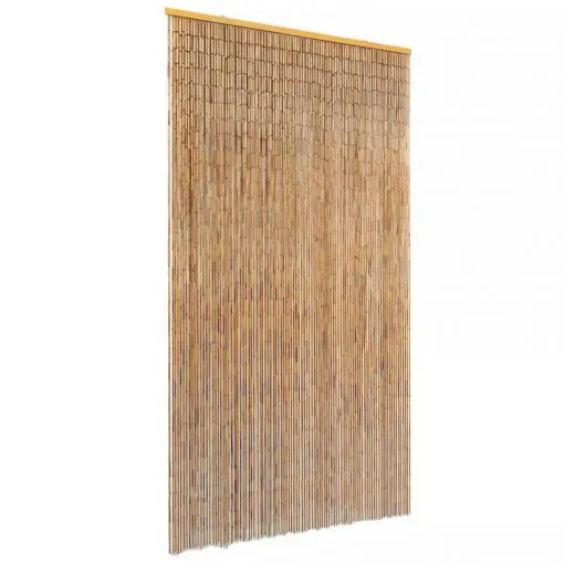 vidaXL Insect Door Curtain Bamboo 100×220 cm
