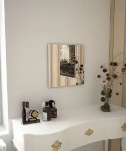 vidaXL Wall Mirror 40×40 cm Square Glass