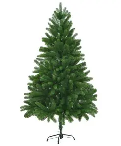 vidaXL Faux Christmas Tree 210 cm Lifelike Needles Green