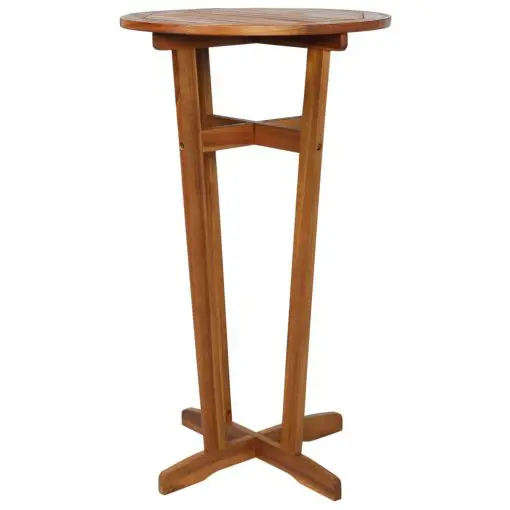 vidaXL Bar Table 60×105 cm Solid Acacia Wood