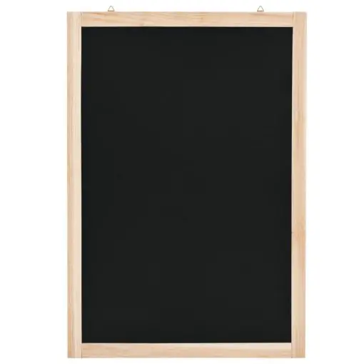 vidaXL Wall-Mounted Blackboard Cedar Wood 40×60 cm