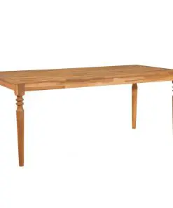 vidaXL Garden Table 170x90x75 cm Solid Acacia Wood
