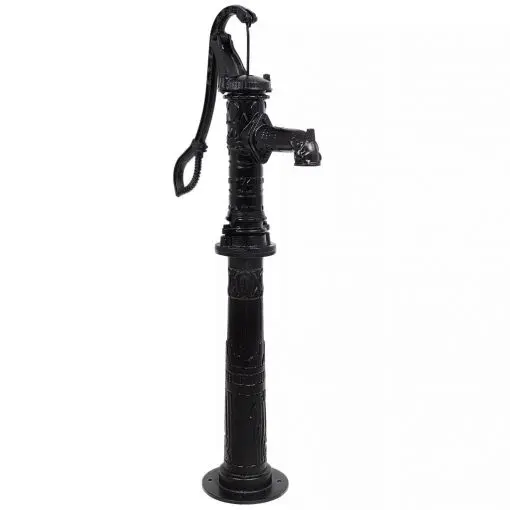vidaXL Garden Water Pump with Stand Cast Iron