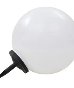vidaXL Outdoor Solar Lamp LED Spherical 50 cm RGB