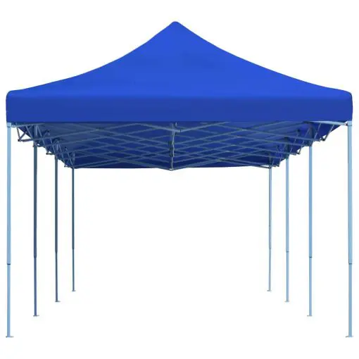 vidaXL Folding Pop-up Party Tent 3×9 m Blue