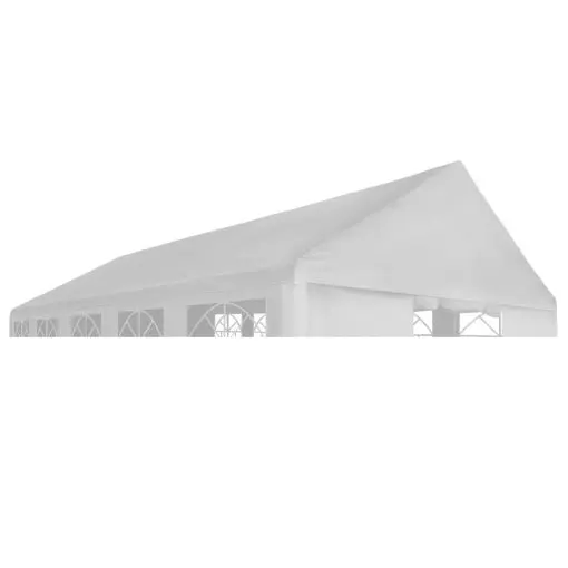 vidaXL Party Tent Roof 3 x 6 m White