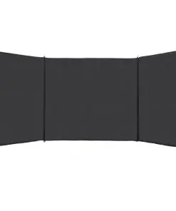 vidaXL Fence Windscreen HDPE 150×450 cm Anthracite