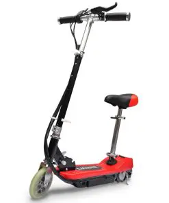 vidaXL Electric Scooter with Seat 120 W Red