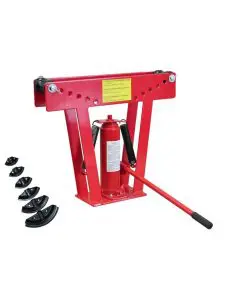 12 Ton Hydraulic Tube Rod Pipe Bender with 6 Dies
