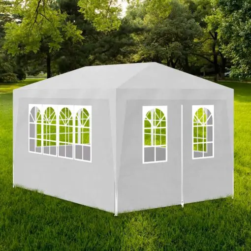 vidaXL Party Tent 3×4 m white