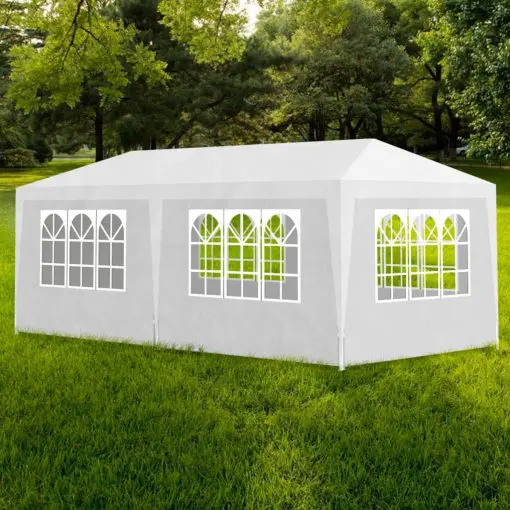 vidaXL Party Tent 3×6 m White
