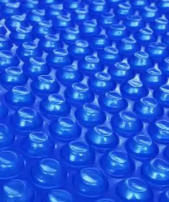 vidaXL Floating Round PE Solar Pool Film 250 cm Blue