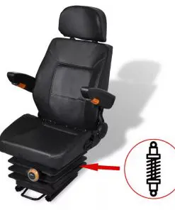 vidaXL Tractor Seat with Suspension