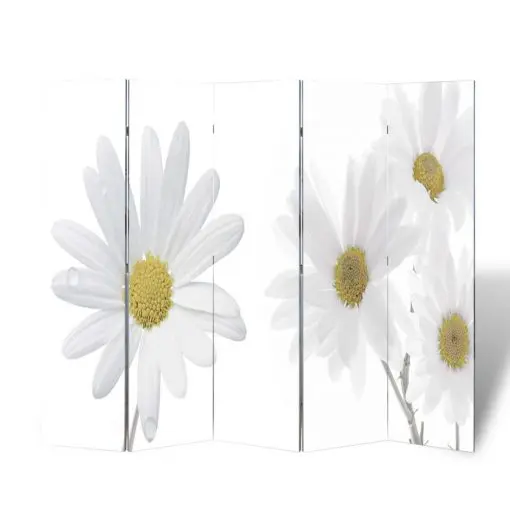 vidaXL Folding Room Divider Pint 200 x 170 Flower