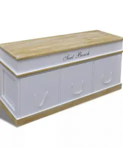 Storage Bench Shoe Cabinet Entryway Bench