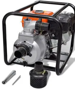 vidaXL Petrol Engine Water Pump 80 mm Connection 6.5 HP