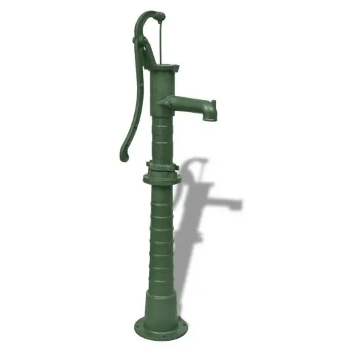 vidaXL Garden Water Pump with Stand Cast Iron