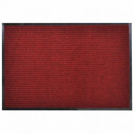Red PVC Door Mat 90 x 150 cm