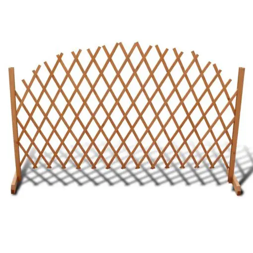 vidaXL Trellis Fence Solid Wood 180×100 cm