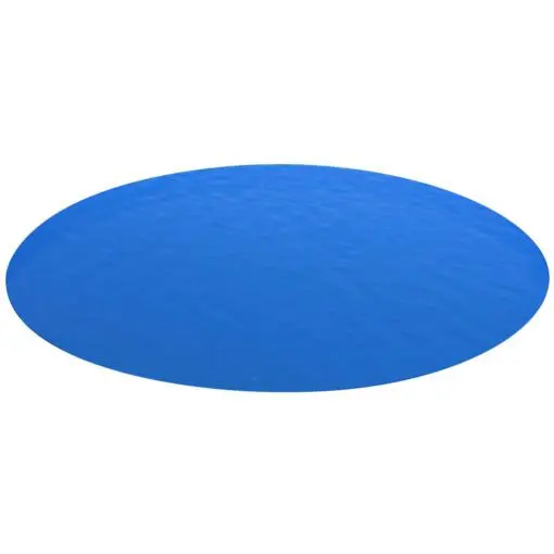 vidaXL Round Pool Cover 488 cm PE Blue