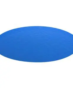 vidaXL Round Pool Cover 549 cm PE Blue