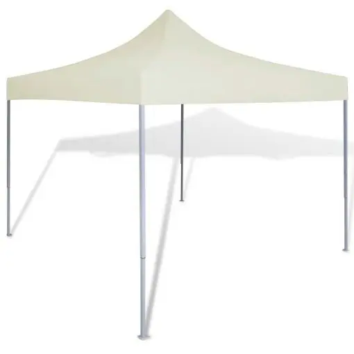 vidaXL Foldable Tent 3×3 m Cream