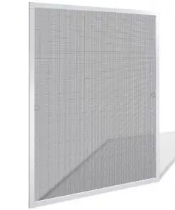 White Insect Screen for Windows 80 x 100 cm