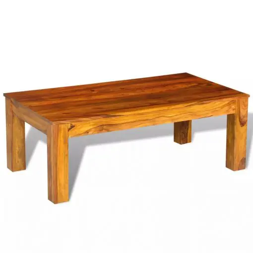 vidaXL Coffee Table Solid Sheesham Wood 110x60x40 cm