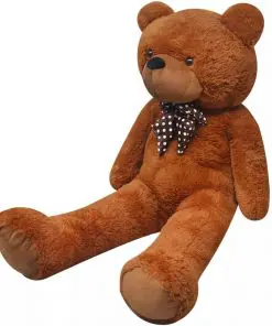 XXL Soft Plush Teddy Bear Toy Brown 175 cm