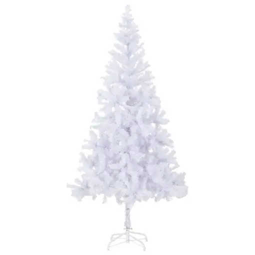 vidaXL Artificial Christmas Tree with Steel Stand 210 cm 910 Branches