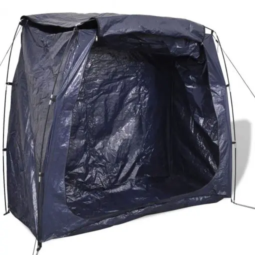 vidaXL Bike Storage Tent 200x80x150 cm Blue
