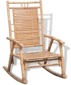 vidaXL Rocking Chair Bamboo