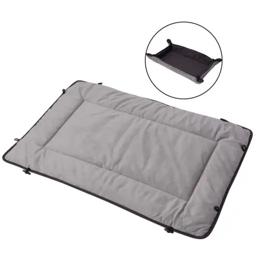vidaXL Dog Bed Grey 65×80 cm
