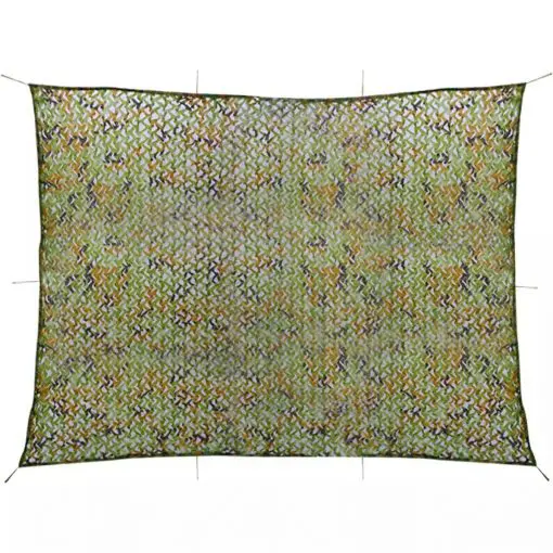 vidaXL Camouflage Net with Storage Bag 3×4 m
